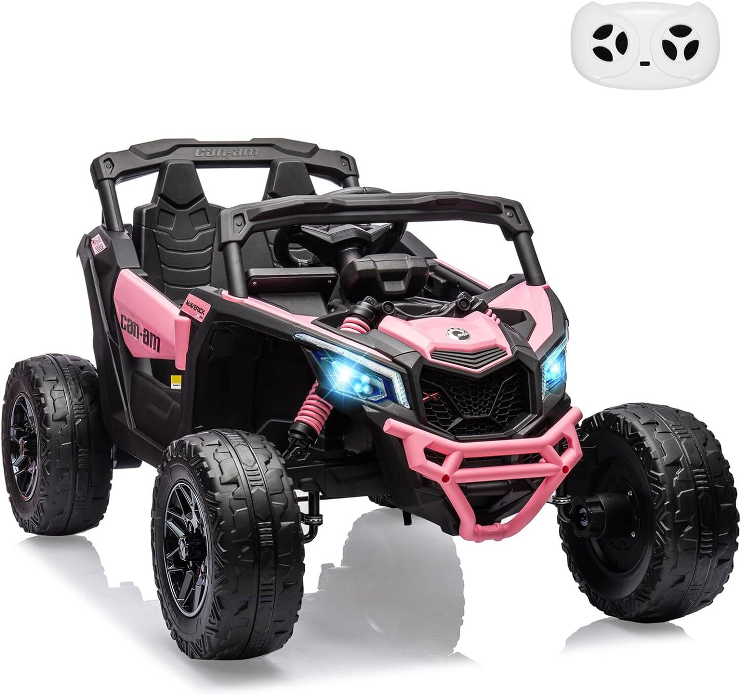 Can-Am Licensed 12V Ride on UTV Car for Kids Electric Fun Toys 4WD Off-Road Quad