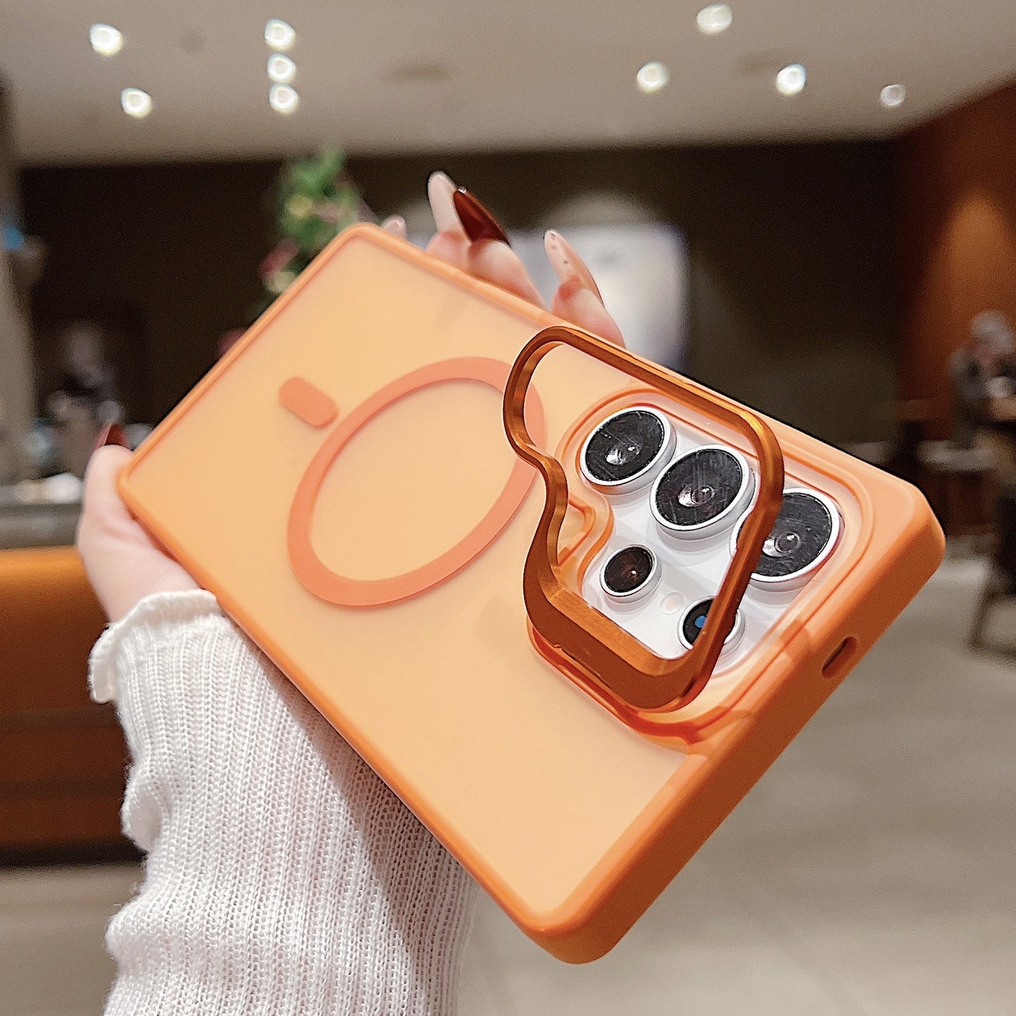 For Samsung S25 Ultra/S25/S24/S23 Mag Safe Magnetic Case Matte Translucent Cover