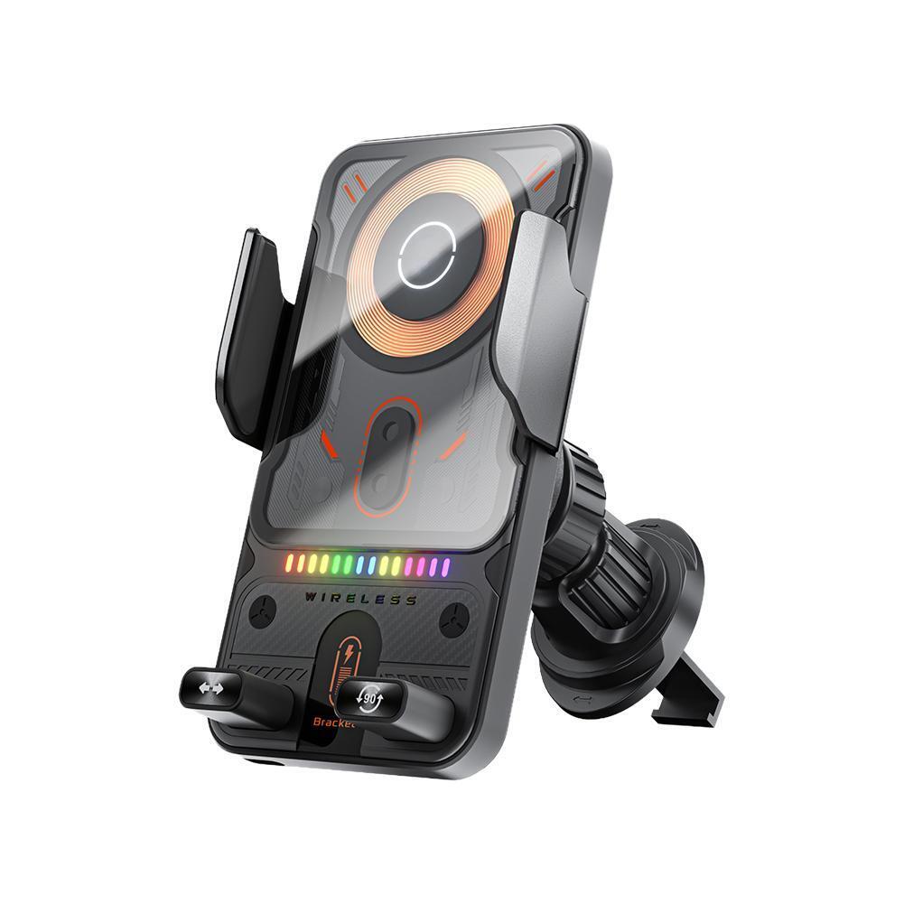 Universal Wireless Charging Car Phone Mount with Air Outlet Navigation Bra W1B7