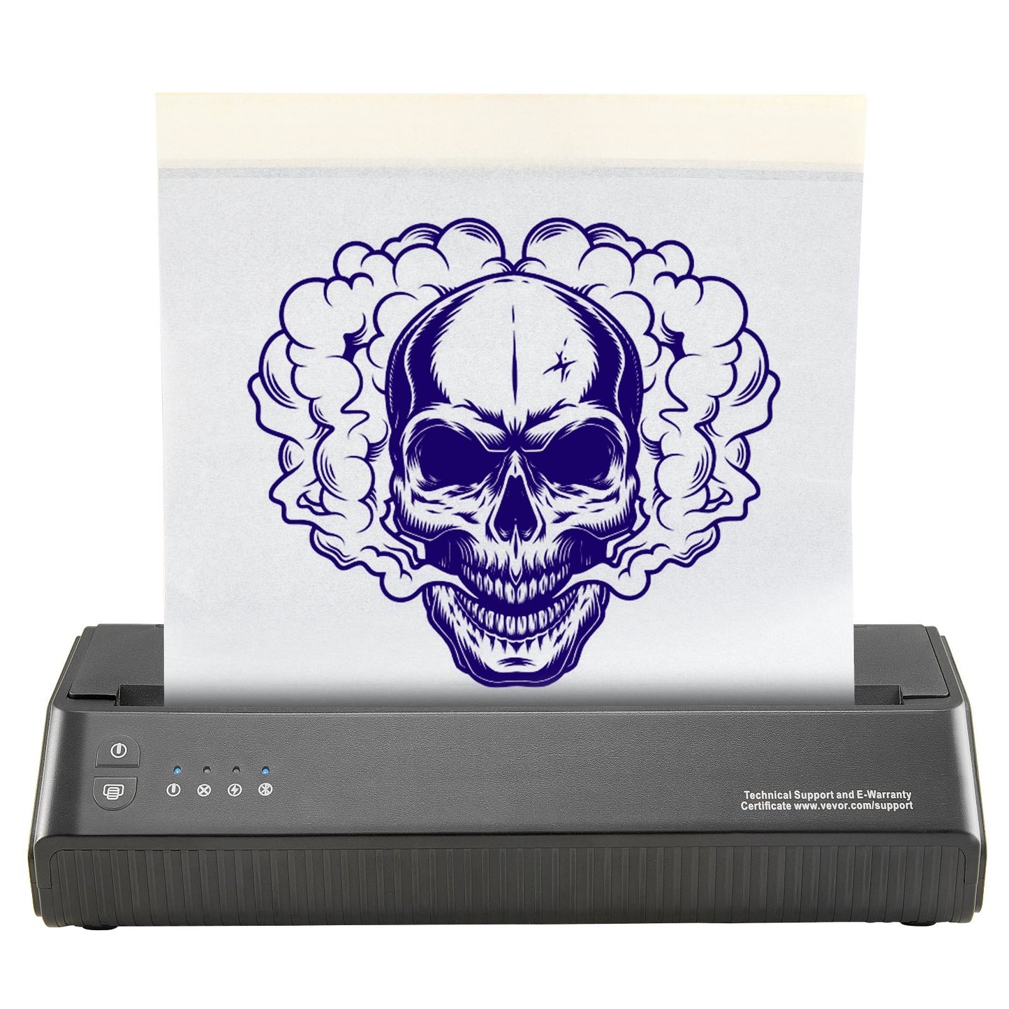 VEVOR Tattoo Stencil Printer, Wireless Bluetooth Tattoo Printer Transfer Stencil