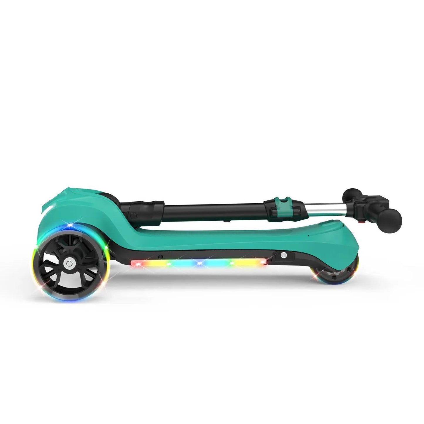 Folding Electric Scooter for Kids Ages 3-12 Bluetooth E-Scooter LED Wheels Gift