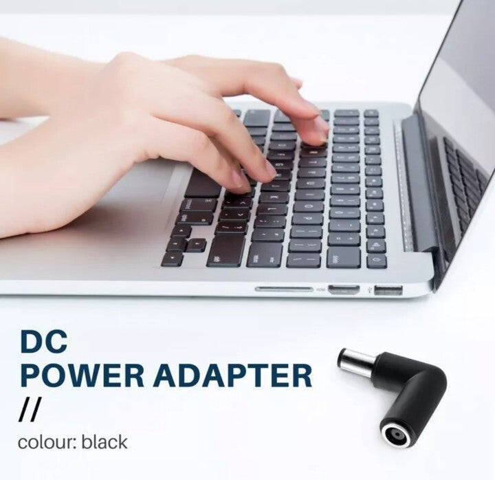 7.4x5.0 Straight head to 7.4x5.0 elbow DC Adapter Converter Connector for