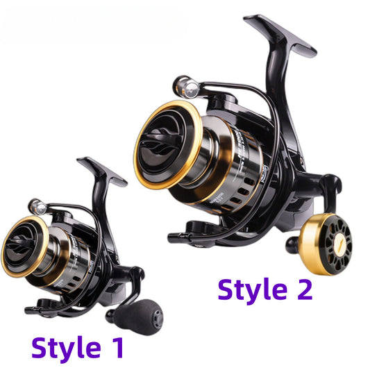 All-metal fishing reel Maximum towing 10kg spinning wheel long-range fishing New