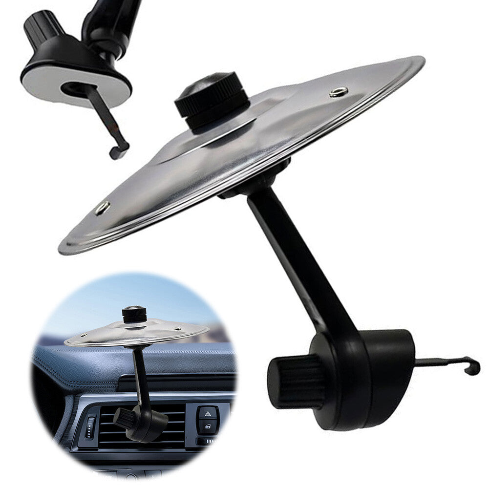 Air Vent Cymbals with Suction Cup and Hook Wear Resist Car Percussion Instrument