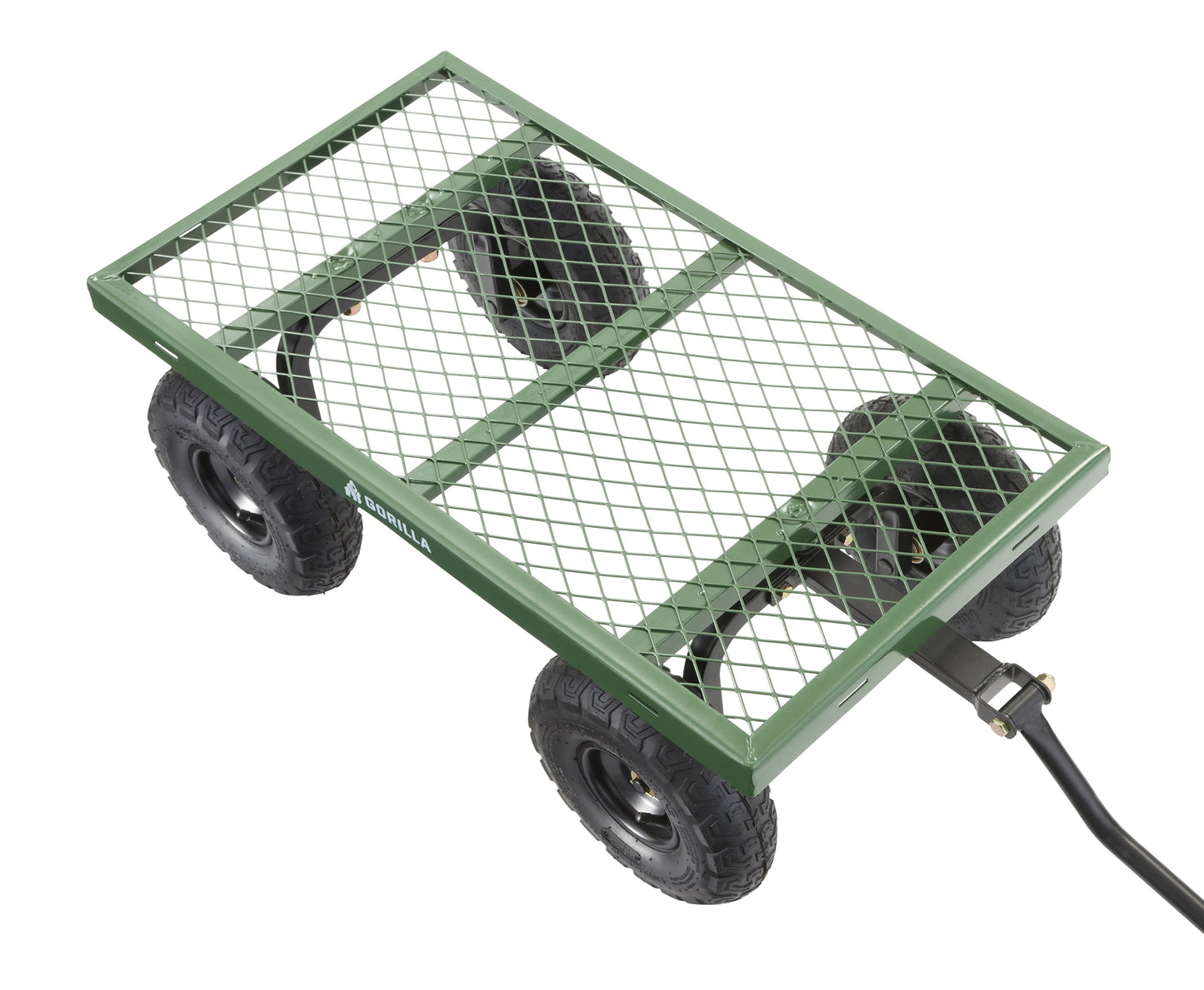Carts 400 lb. Capacity Steel Utility Garden Landscape Cart,32 in x 18 in
