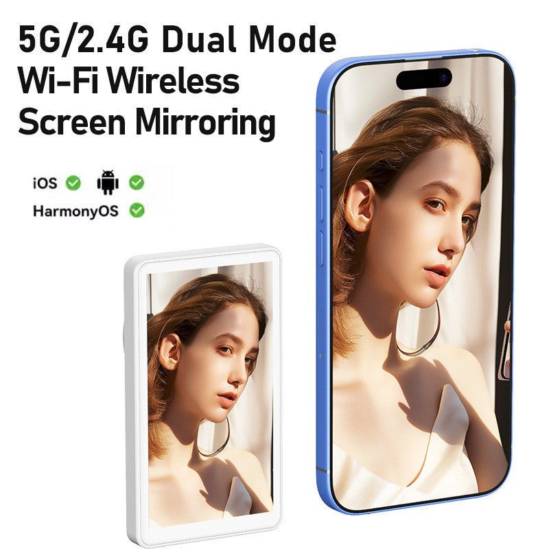 T1 Wireless Magnetic Selfie Vlogger Monitor Screen 5G/2.4G iPhone Gear Camera
