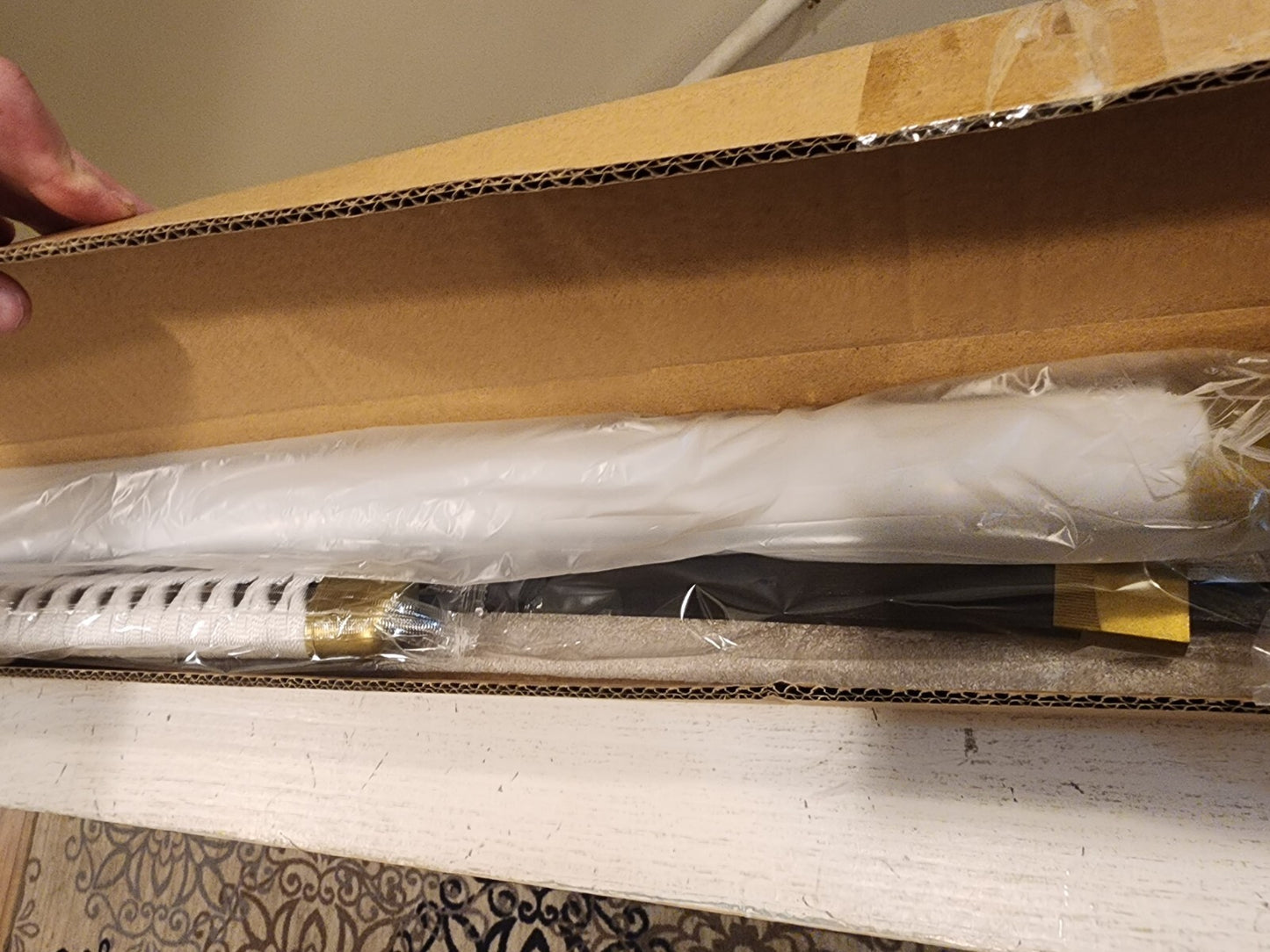 White Handle Bamboo KATANA. 🔥NEW