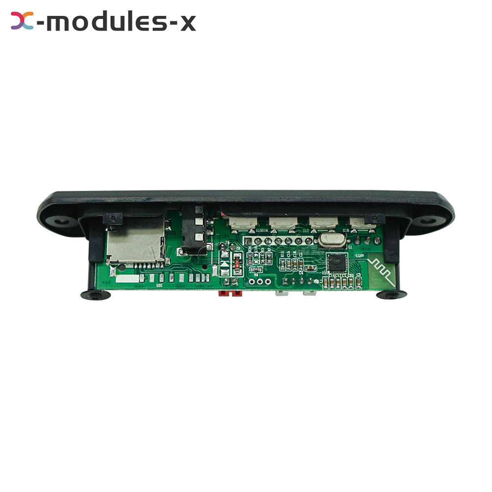 Wireless Bluetooth 12V MP3 WMA Decoder Board Audio Module USB Radio+Battery USA