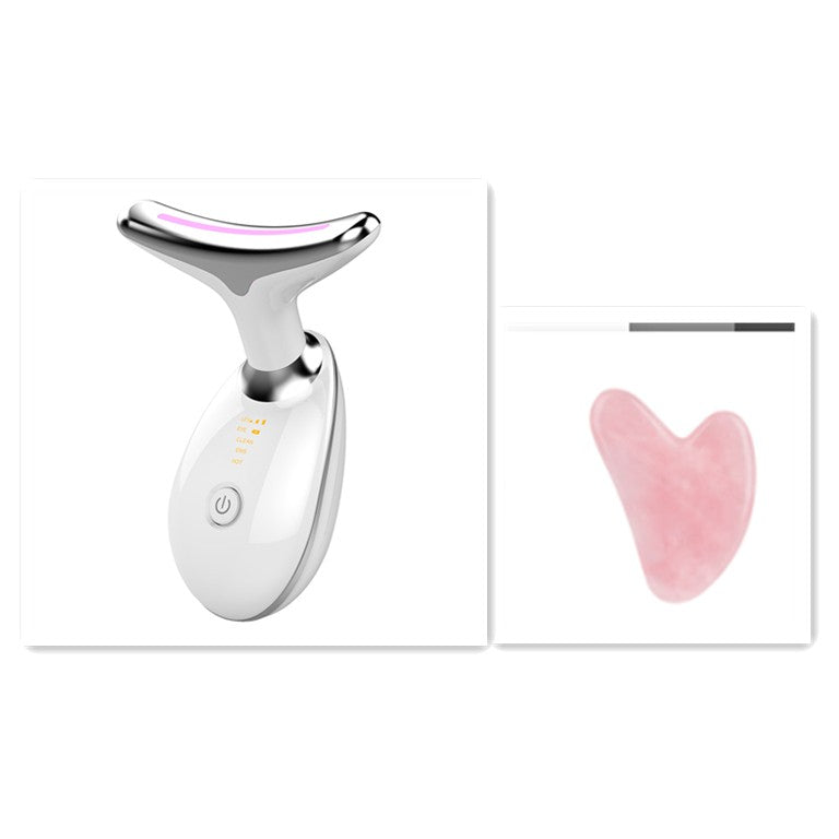 EMS Thermal Neck Lifting And Tighten Massager Electric Microcurrent Wrinkle Remo
