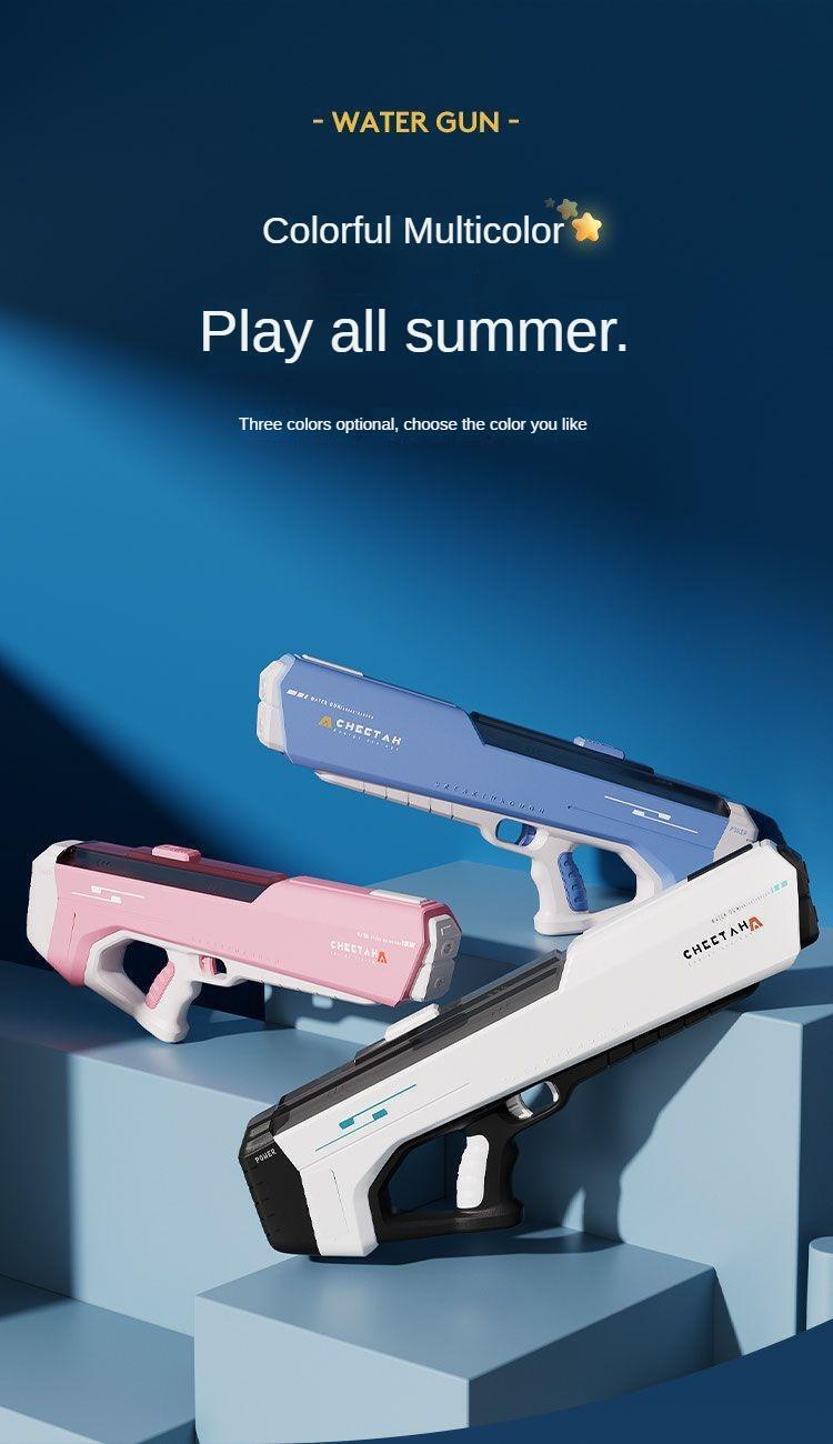 High Pressure Automatic Absorb Electric Water Gun Toy Summer Beach Water Gun Fig