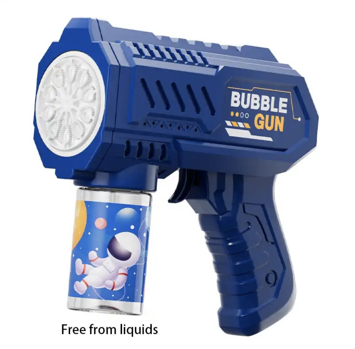 Kids Astronaut Electric Bubble Machine Bubble Gun Toy Auto Light Bubble Gun Toy