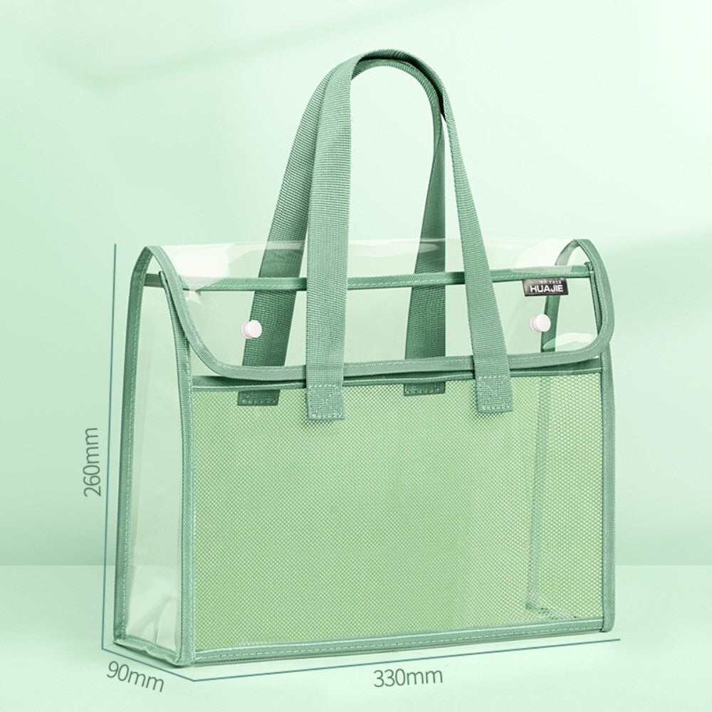Multifunctional Test Handbag Data Storage Bag School Office Supplies