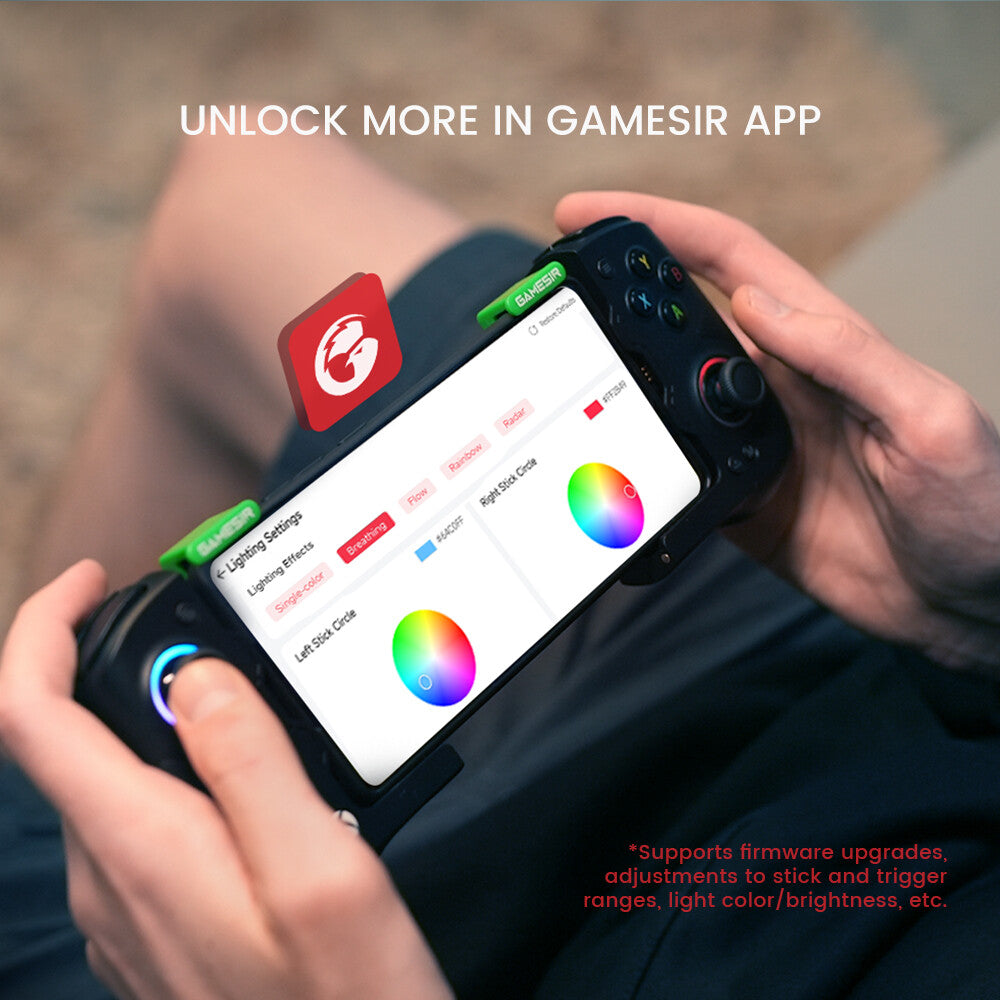 X4 Aileron Bluetooth Mobile Gamepad for Android with Hall Effect Joysticks