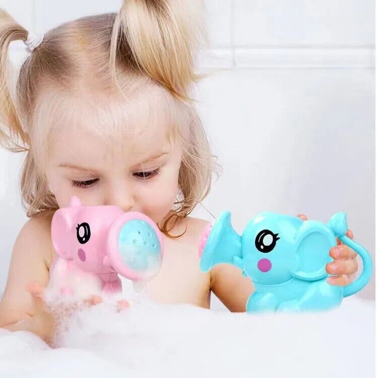 Baby Bath Toys Plastic Elephant Water Spray for Baby Shower or Swimming Fun