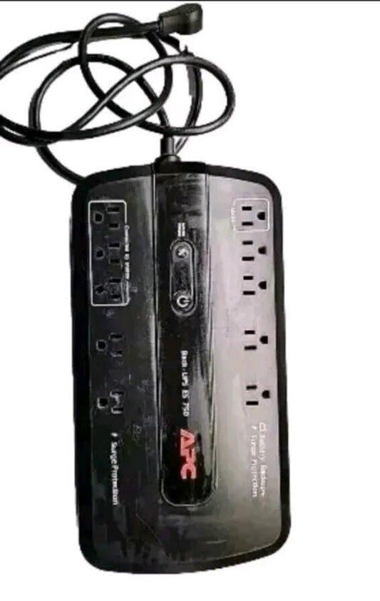 APC Back - UPS ES 750 Battery Backup Surge Protection BE750G