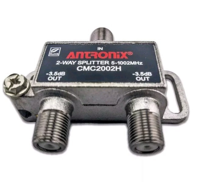 Cable Modem&MOCA Coaxial 2-Way Splitter For Bidirectional RG6/RG59 Communication
