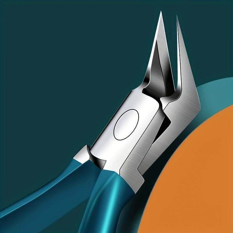 Stainless Steel Toenail Clippers - Classic Style Straight Edge Nail Clipper for