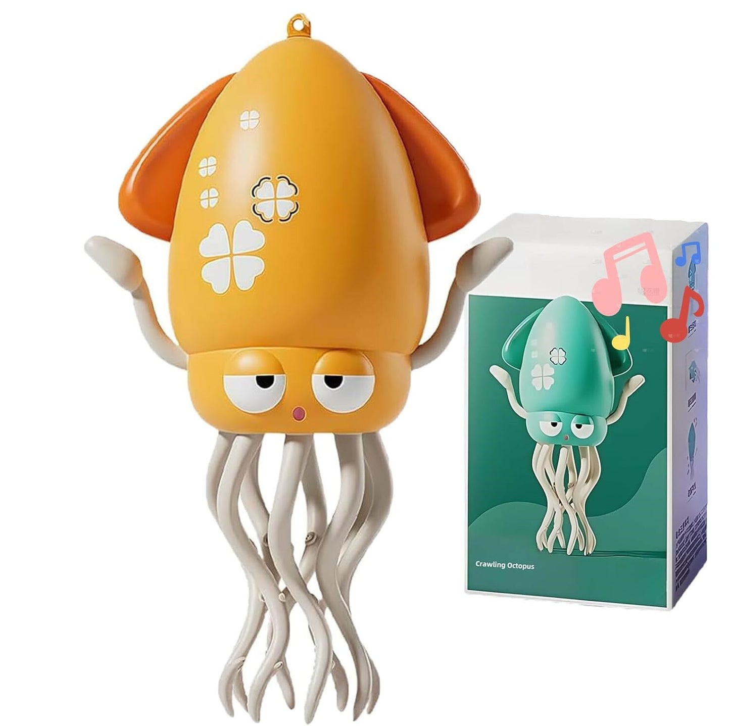 Enginekit Octopus - Electric Crawling Octopus, Magic Dancing Octopus Toy