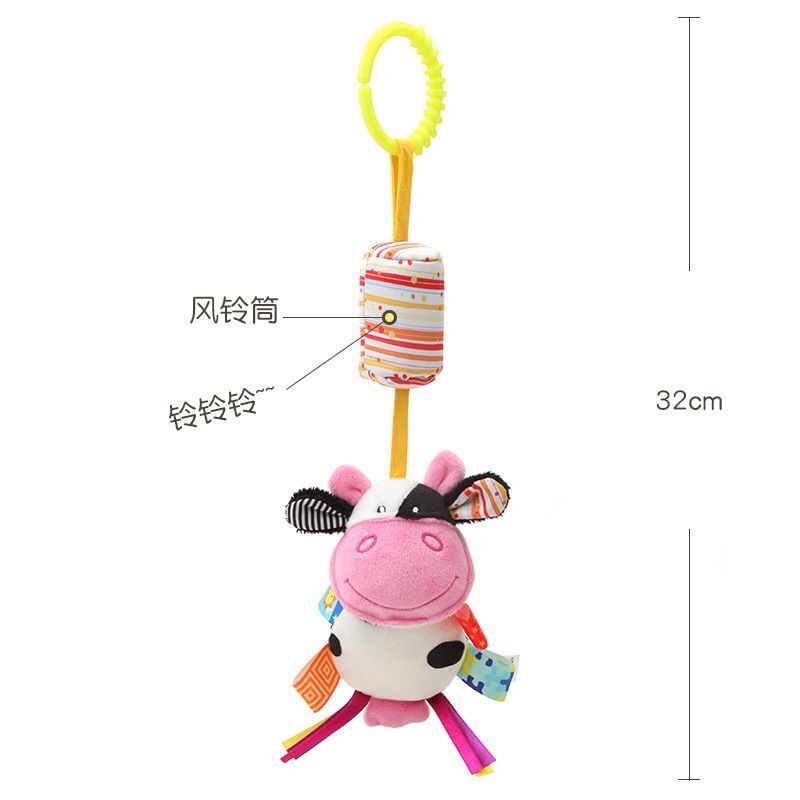 Baby Stroller Toy 6pcs 0-6 Mouth With Hanging Teether Toys For Boy Girl Gift