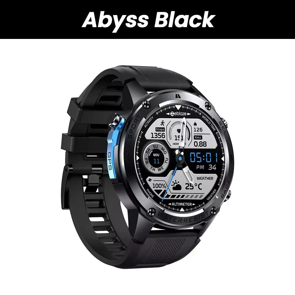 New Stratos 2 Ultra GPS Smart Watch Built-In Compass Barometric Altimeter Dual-