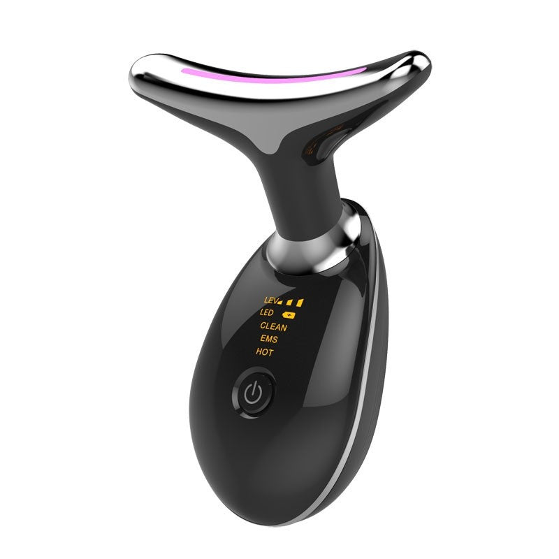 EMS Thermal Neck Lifting And Tighten Massager Electric Microcurrent Wrinkle Remo