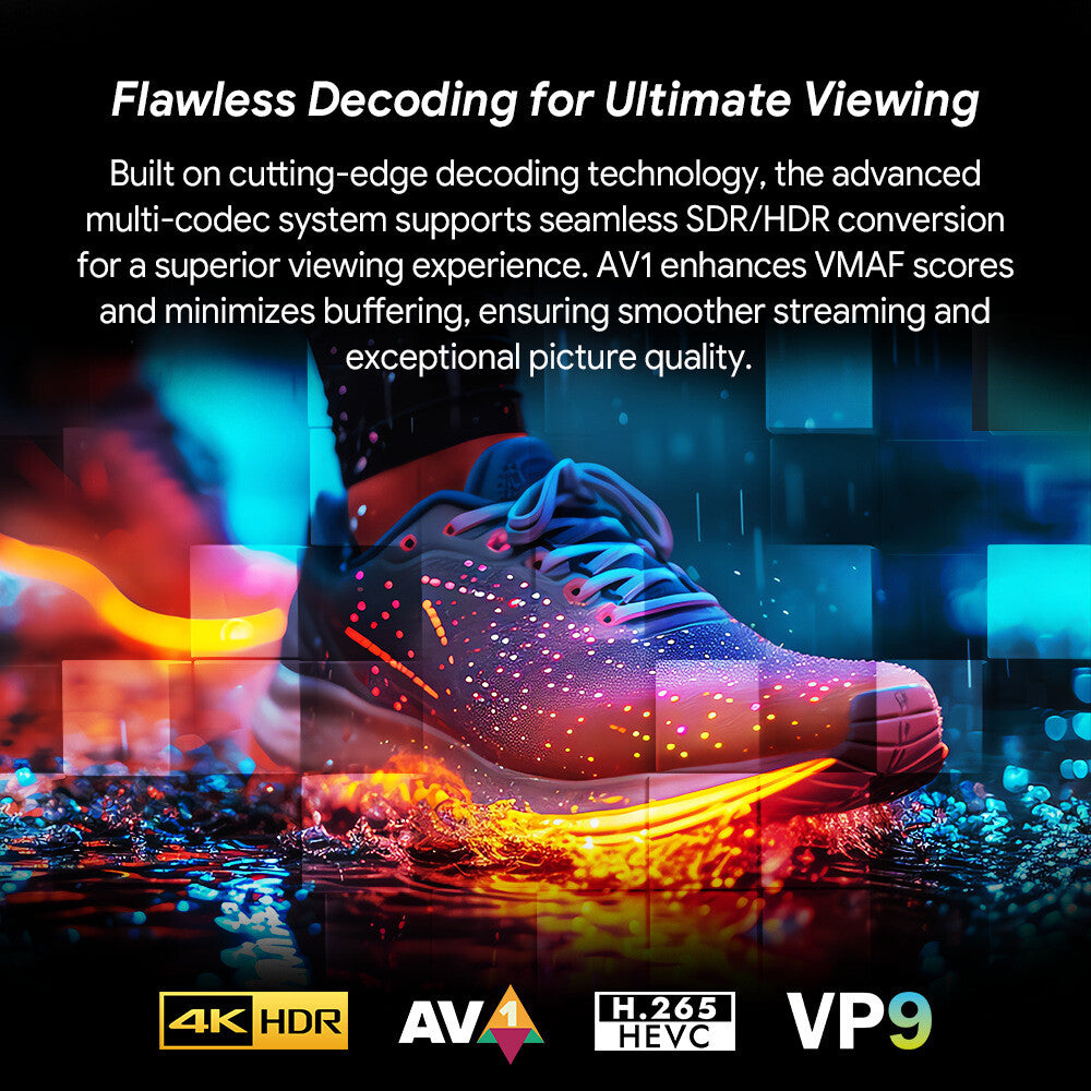 RT-X2 Android 14 TV Box Realtek1325 AI-PQ AI-SR Dolby 1000M Wifi5 Media Player