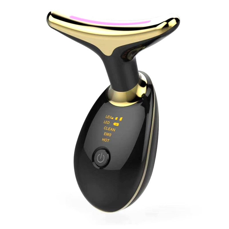 EMS Thermal Neck Lifting And Tighten Massager Electric Microcurrent Wrinkle Remo