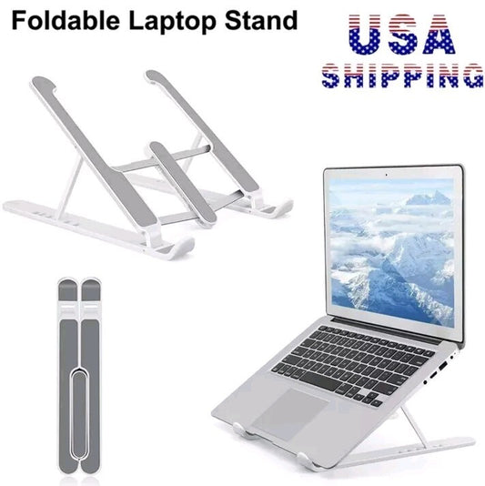 Laptop Stand For Desk Adjustable Ergonomic Portable Laptop Holder Foldable Tool