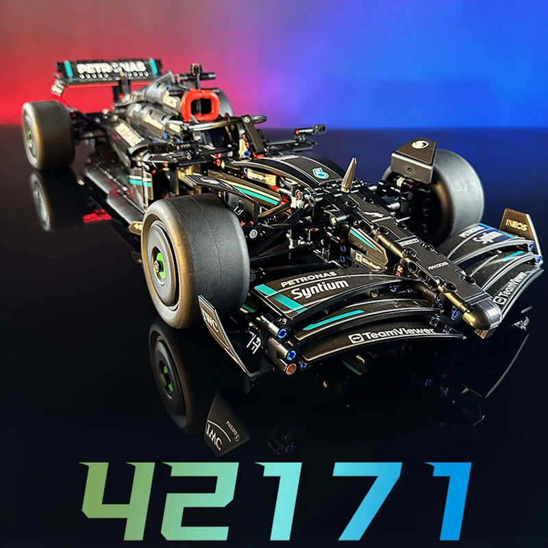 1642PCS Technical Fomula F1 Racing Car Building Blocks Toy Gift For Children Kid