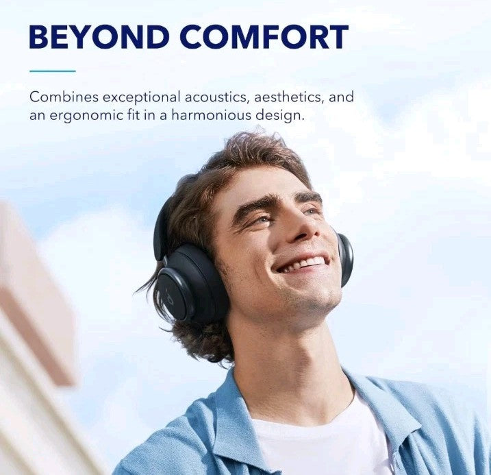 Soundcore Space Q45 Wireless Headphone Over-Ear Active Noise Cancelling 50h Play