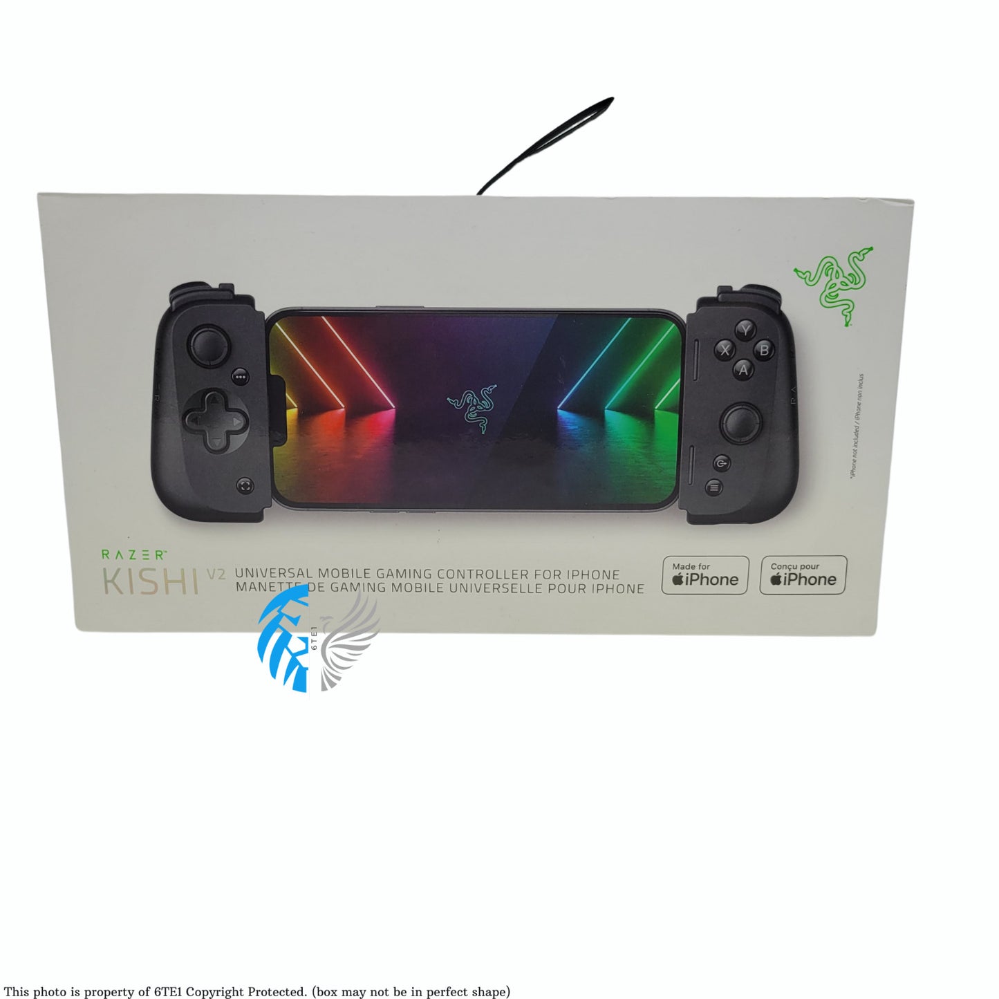 Razer Kishi V2 Universal Mobile Gaming Controller for iPhone (RZ06-04190100) LN™