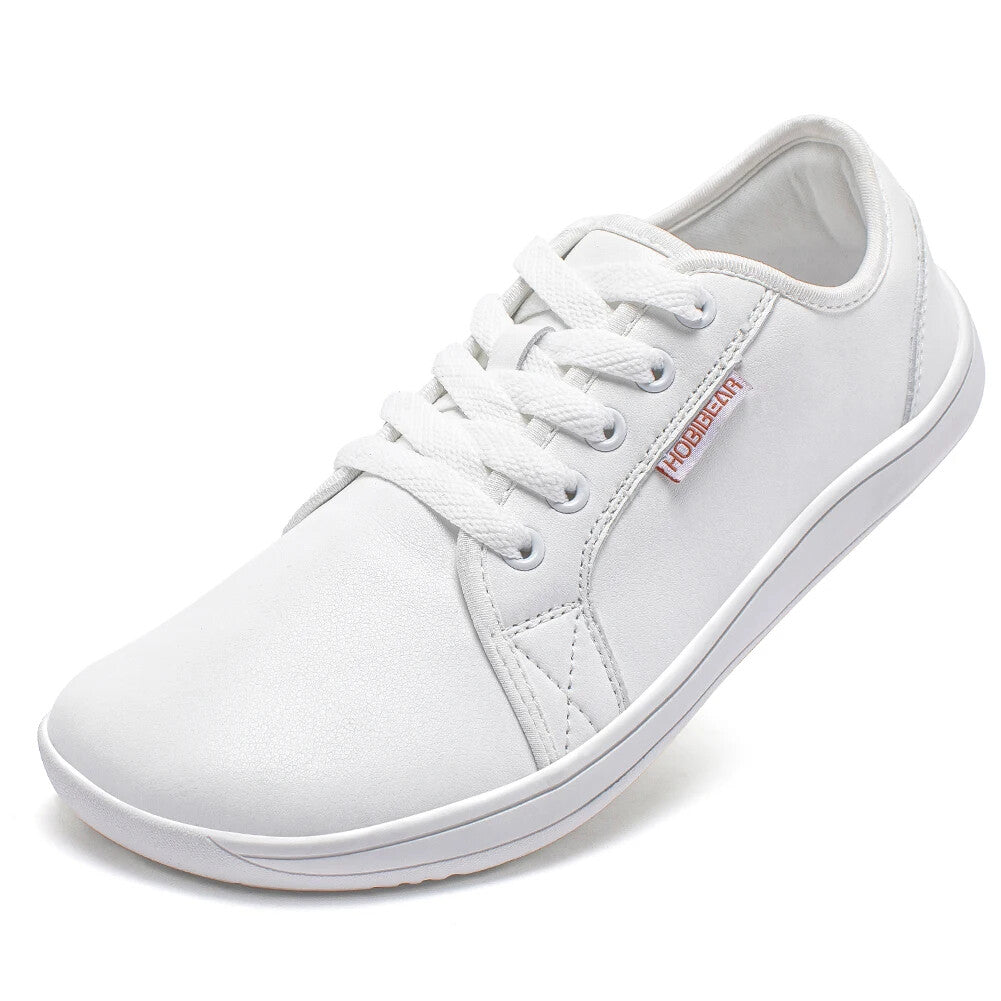 Minimalist Shoes Men Wide Toe Barefoot Shoes Leather Sneakers Lightweight Shoes