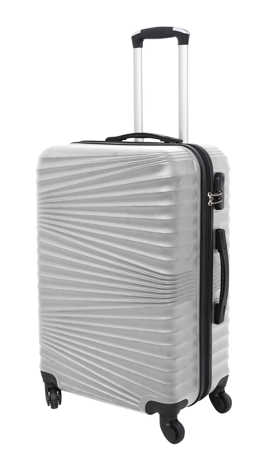 3 Pcs Suitcase Set ABS Hard Shell 4 Wheeled Trolley Lightweight Luggage PIONEER