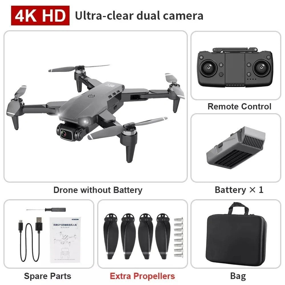 Professional Drone 4K L900 Pro, GPS, 5G, 28 Min, HD Camera, Brushless Motor