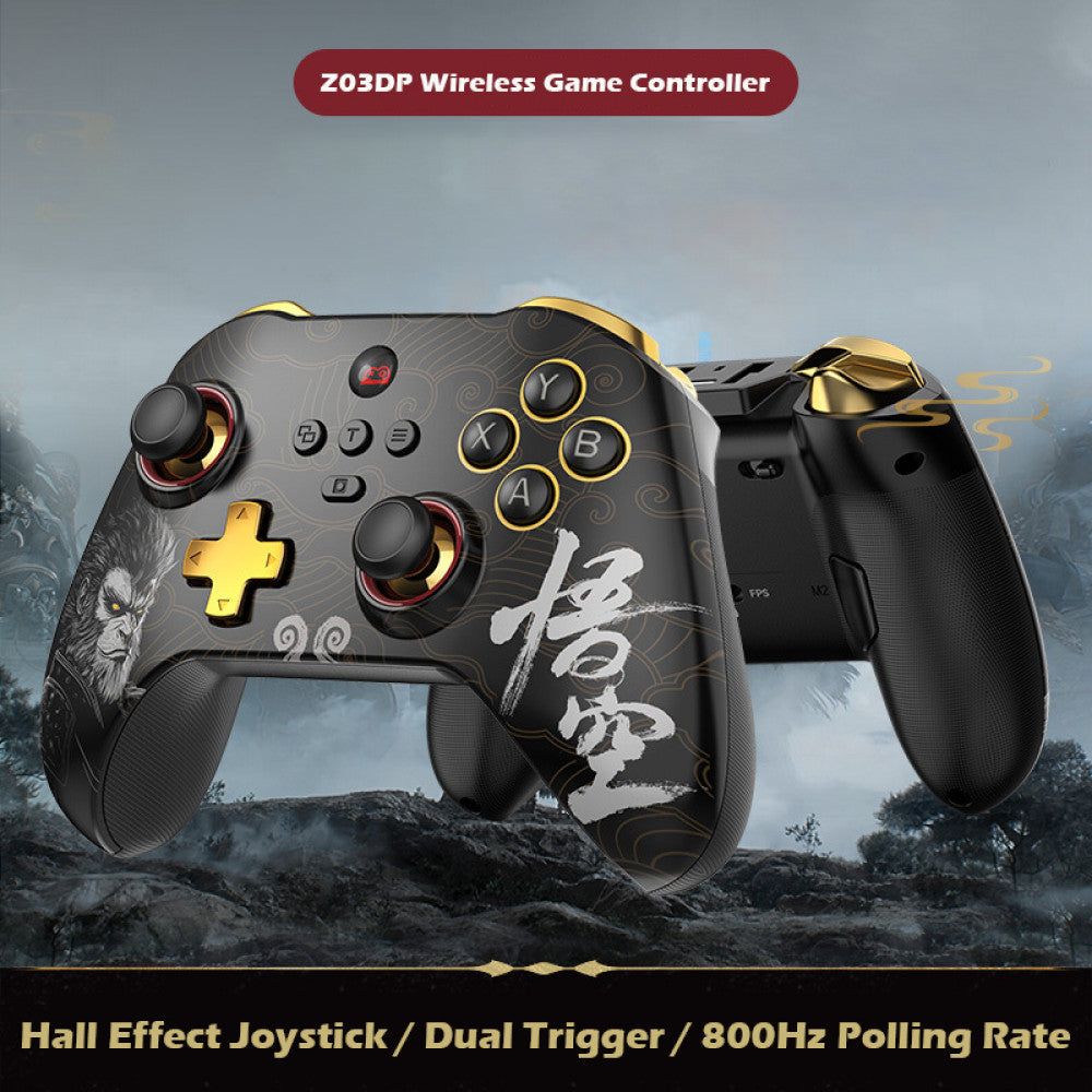 Wireless Gamepad 800Hz Vibration Game Controller 6-Axis for Switch/Android/PC