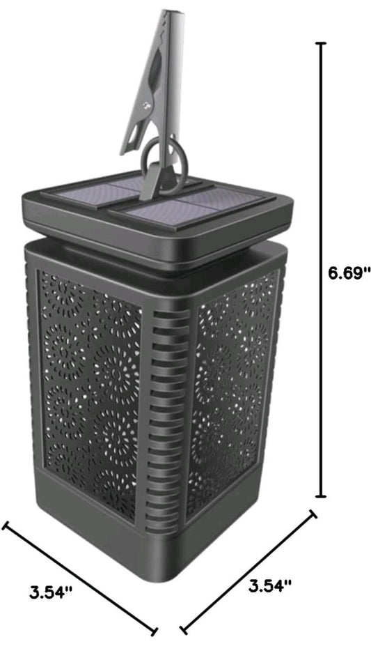 Outdoor Waterproof Solar Lantern Hanging LED String Light Garden Lamp Patio Yard