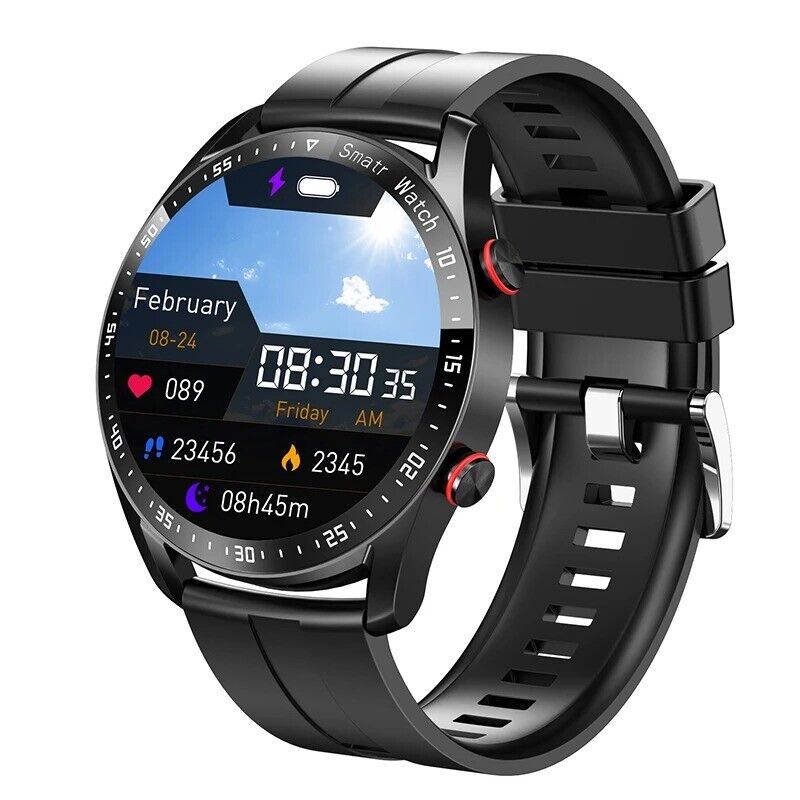 Fitness Tracker NFC Smartwatch Waterproof GPS Heart Rate Bluetooth Call Android