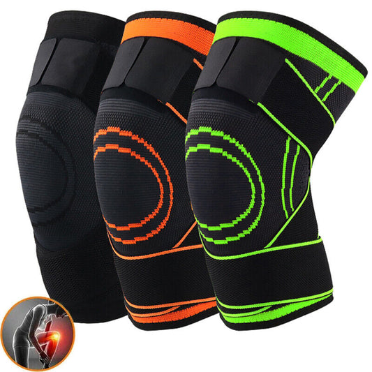 Knee Sleeves Compression Brace Support Sport Joint Injury Pain Arthritis Belt US