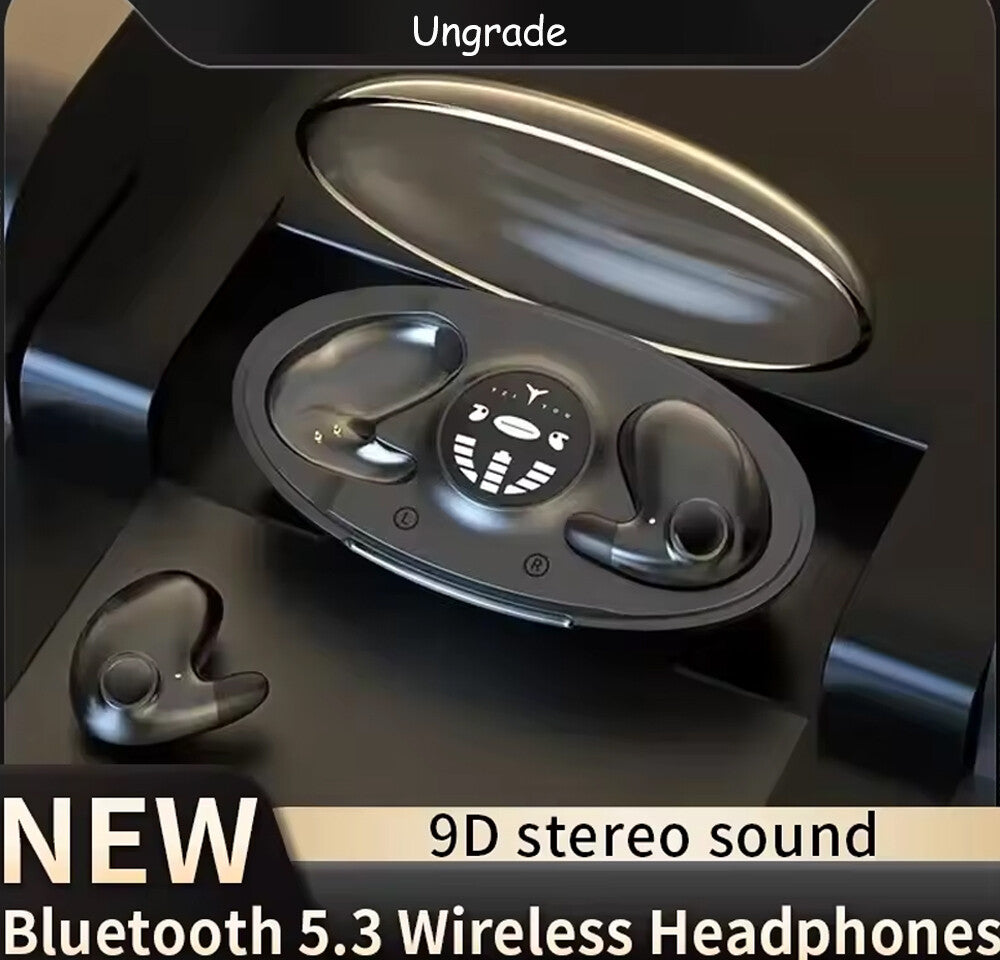 Bluetooth Earbuds Headset TWS5.3 Inear Wireless Earphone Invisible for All Phone