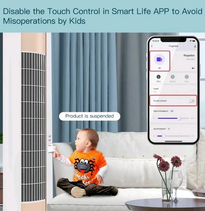 2PC Smart Fingerbot Button Pusher Intelligent Switch Control Hub