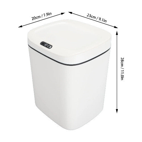 Bathroom Automatic Trash Can Prevent Smell Easy To Clean Automatic Motion Senso