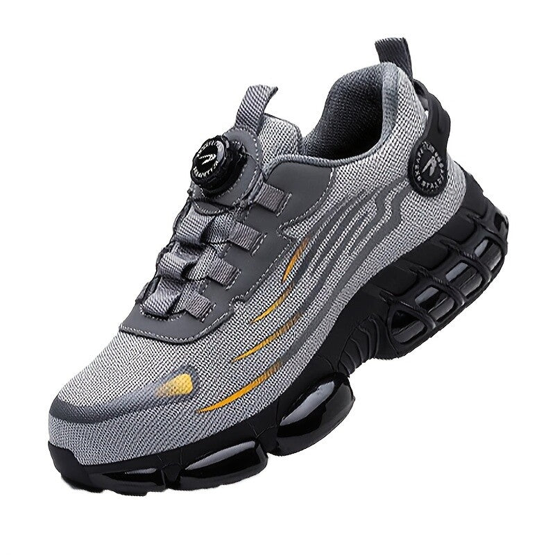 Best Indestructible Safety Work Shoes Steel Toe Breathable Work Boots Mens US