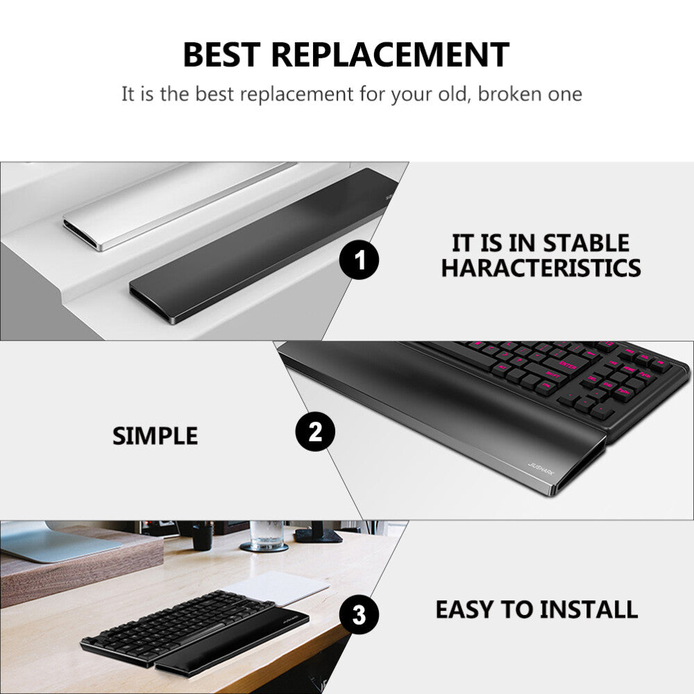 Aluminum Mechanical Keyboard Wrist Hand Rest Alloy 87 Keys Keyboard Hand Support