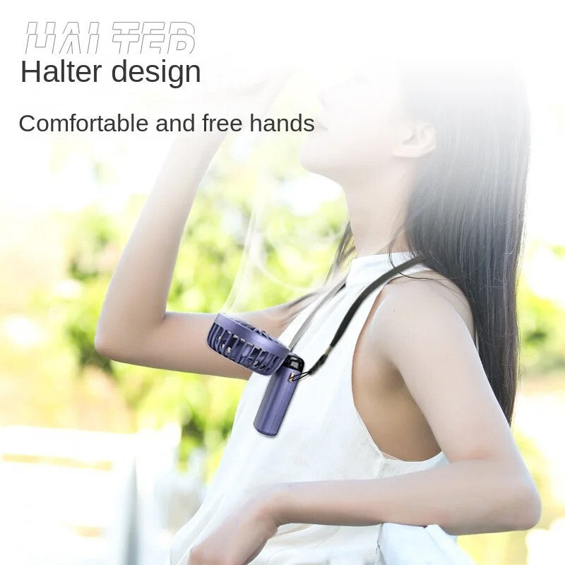 Portable Handheld Personal MINI face Fan 5Speeds Rechargeable Folding For Travel