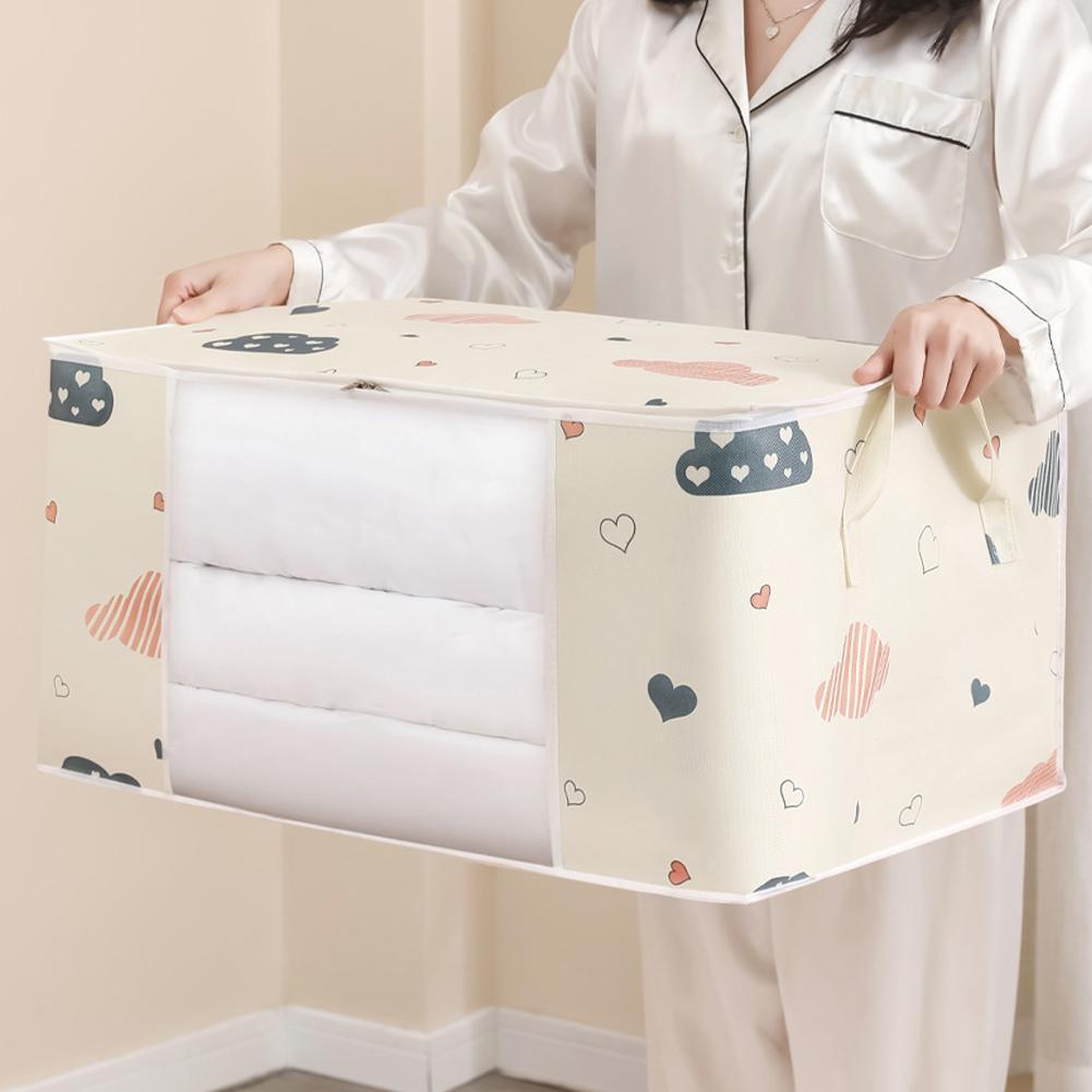 Clothes Storage Bag Large Capacity Organizer for Comforters Blanket Bedding🔥