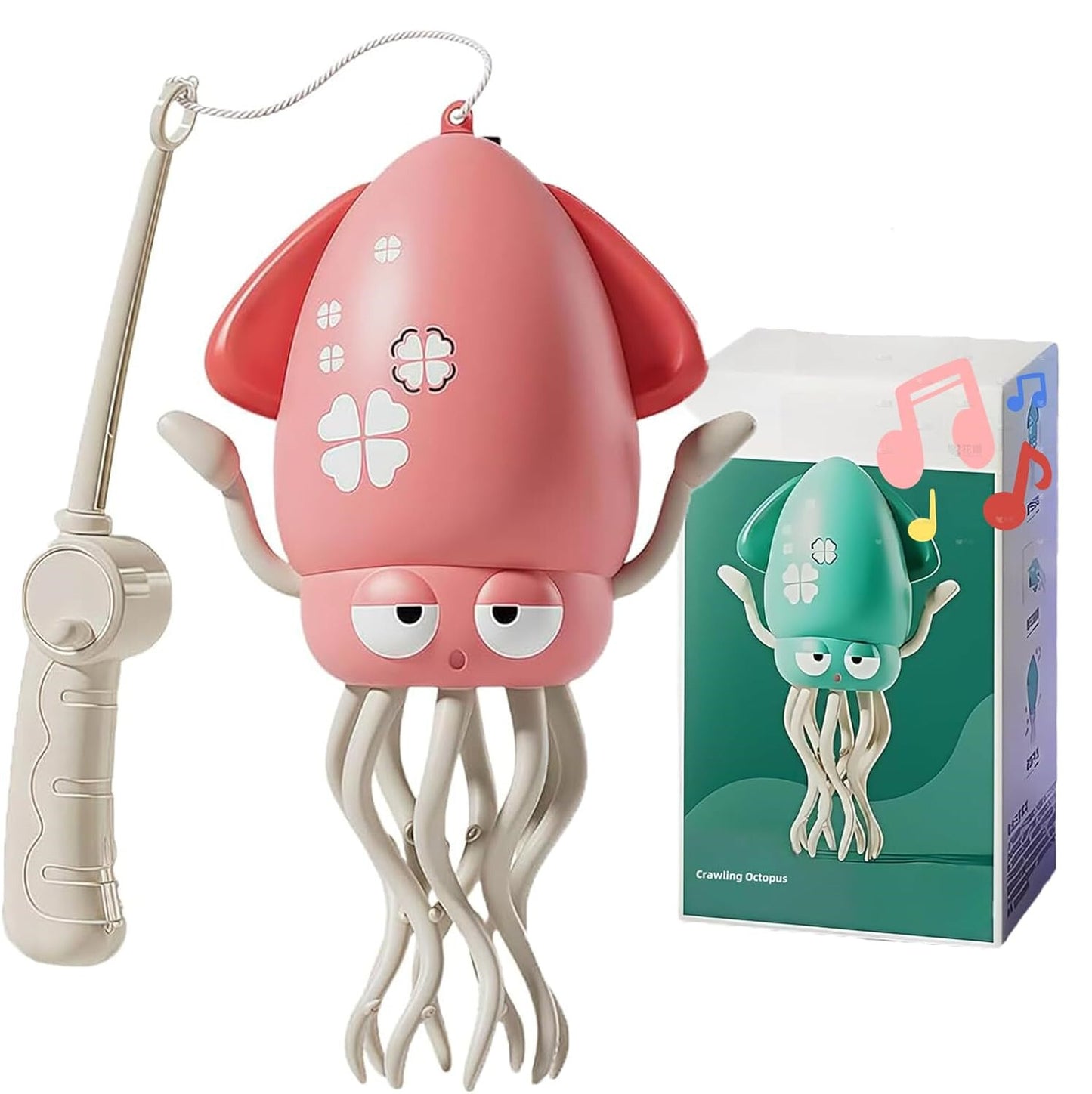 Enginekit Octopus - Electric Crawling Octopus, Magic Dancing Octopus Toy
