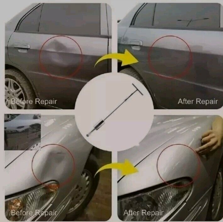 Car Body Slide Hammer Paintless Dent Repair Tool Puller Lifter Hail Removal Tool