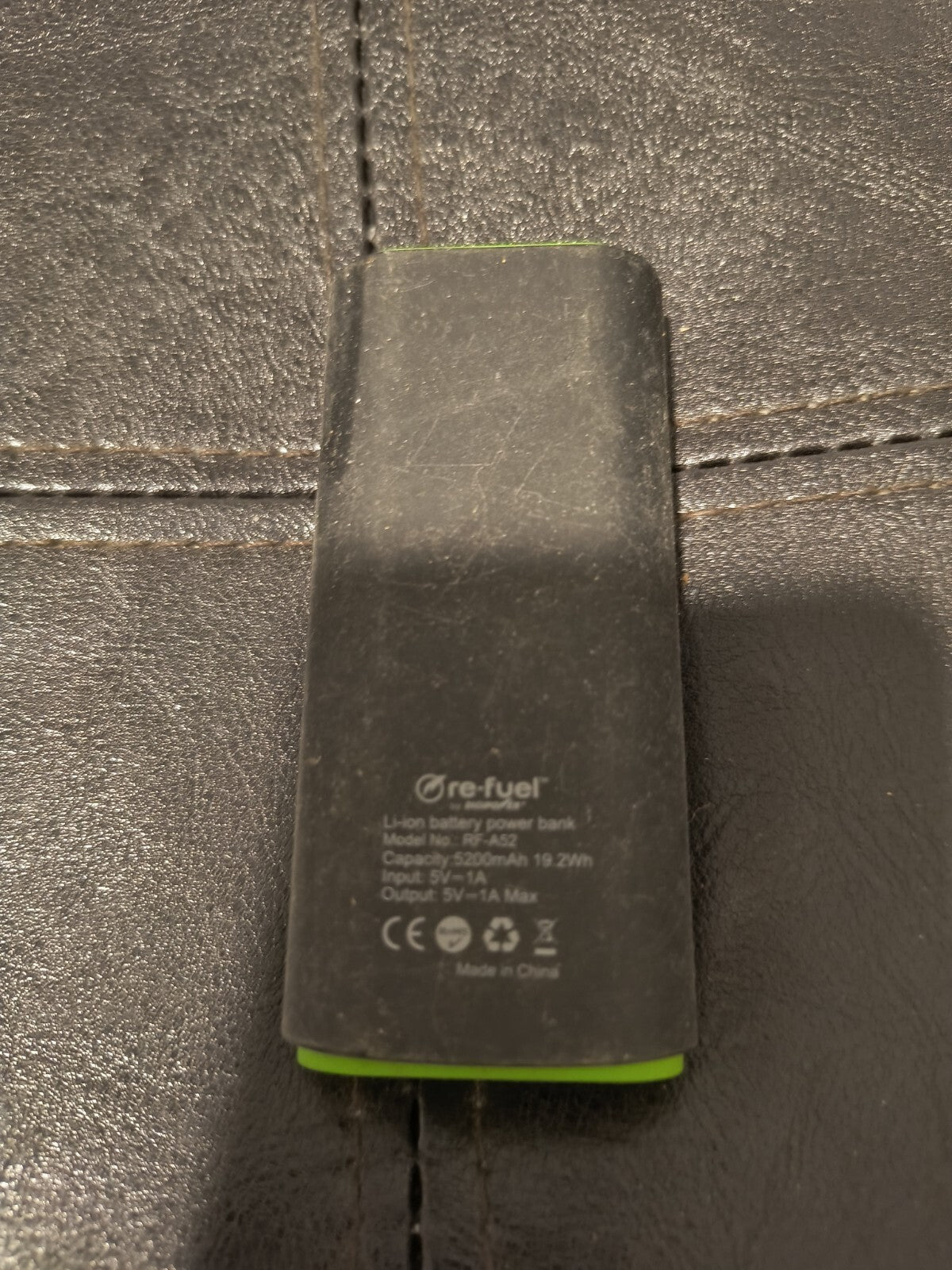Powerbank By Refuel 2 USB. Recharge 3 Times