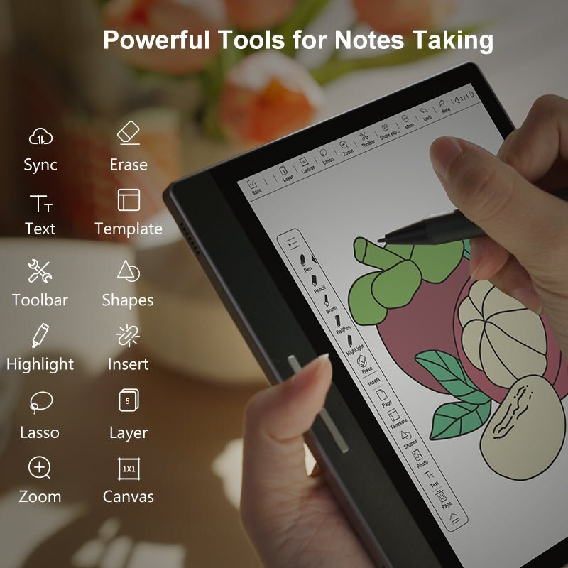 Bigme B751C Ebook Reader 7''E-Ink Color Paper Tablet for Notes,E-Book ereader