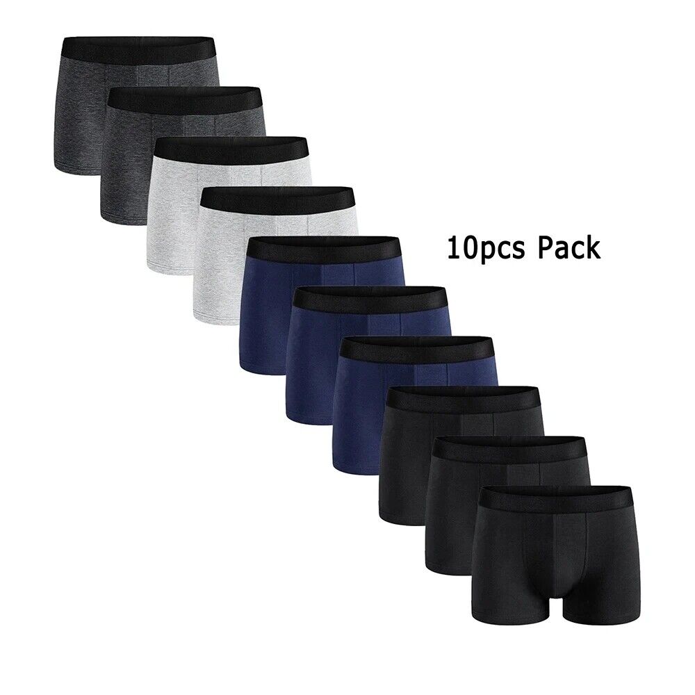 Calzoncillos Bóxer De Alta Elasticidad Para Hombre Ropa Interior Masculina